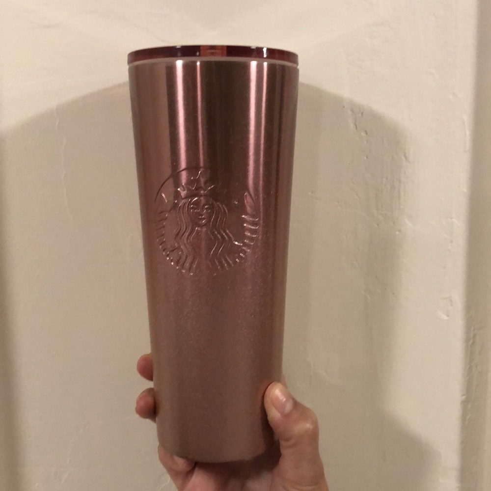 Pink Starbucks Steel Tumbler